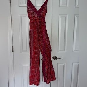 Free People Cabbage Rose jumpsuit